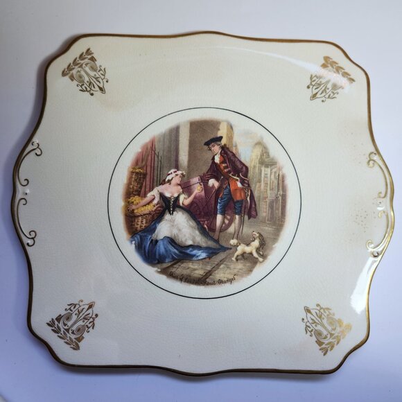 Cries of London Plate Sweet Orange 11 3/4" Collectible Staffordshire England - Picture 2 of 12